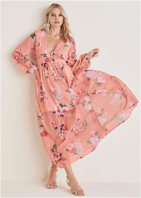 Floral Maxi Dress - Prairie Floral